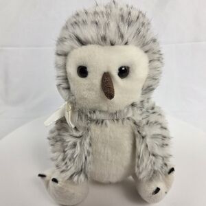 2006 Russ Berrie Plush Shining Stars Snowy Owl Stuffed Animal Toy Doll 8"